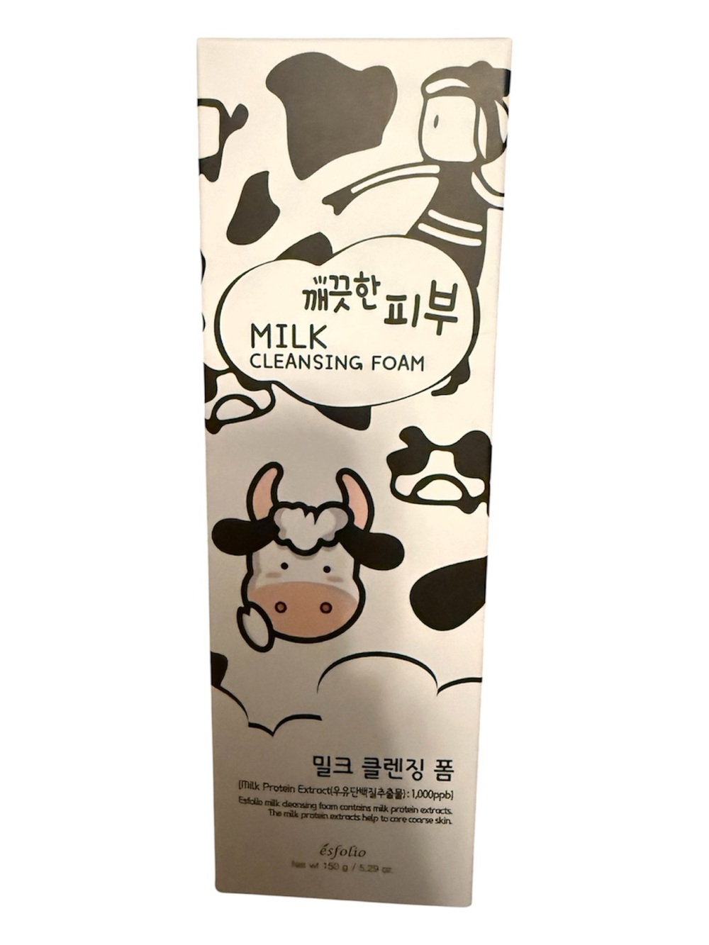 Milk Face Cleansing Foam - White